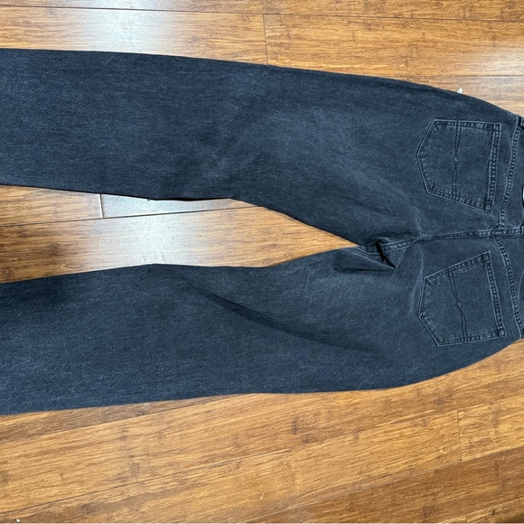 Lucky Brand Womens High Rise Drew Mom Straight Distressed Jeans Tapered 6/28A - Picture 8 of 9